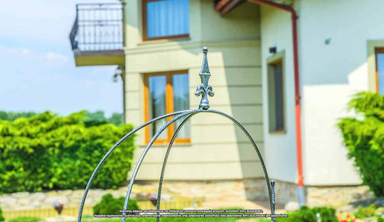 Kadax Metall Garten Pergola 150cm Stütze Kletterrosen Blumen Obelisk Säule