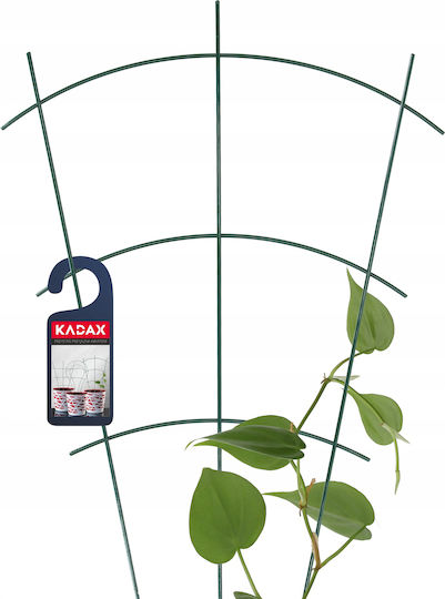 Kadax Plant Support Ladder Flowers Steel Stake Green 6pcs