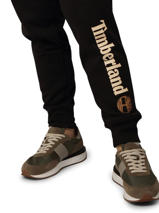 Kennebec River Cargo-Hose Jogginghose mit Gummizug Black