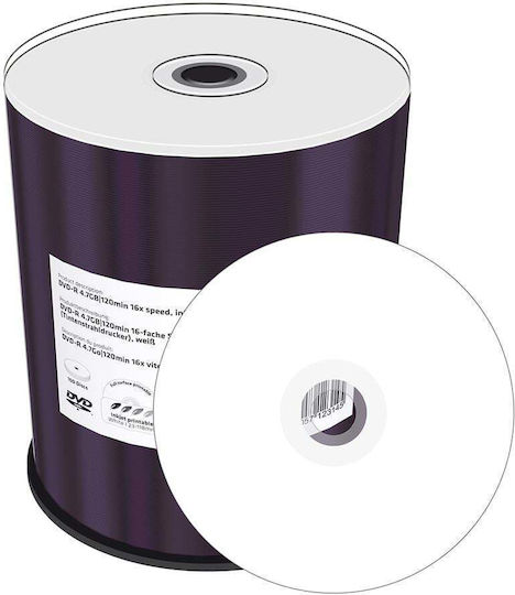MediaRange Inscripționabile DVD-R 16x 4.7GB Cutie pentru prăjituri 100buc