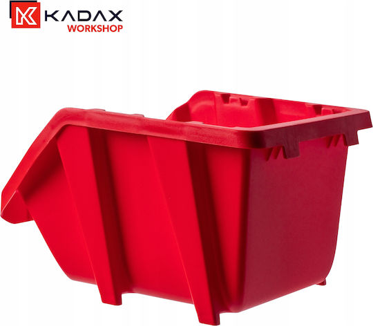 Kadax Σετ 10 Πλαστικά Σκαφάκια Αποθήκευσης Εργαλείων Στοιβαζόμενα Π27.2xΒ23.8εκ.
