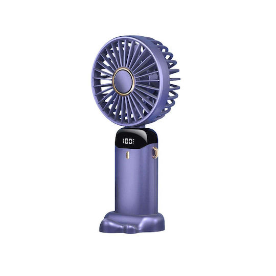 Handgehaltenes USB-Ventilator Klappbar Lila
