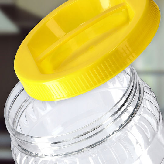 Kadax Βαζάκι Πλαστικό με Καπάκι 2000ml