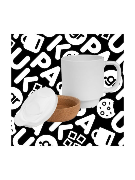 Koupakoupa Window Becher Keramik mit Deckel 330ml