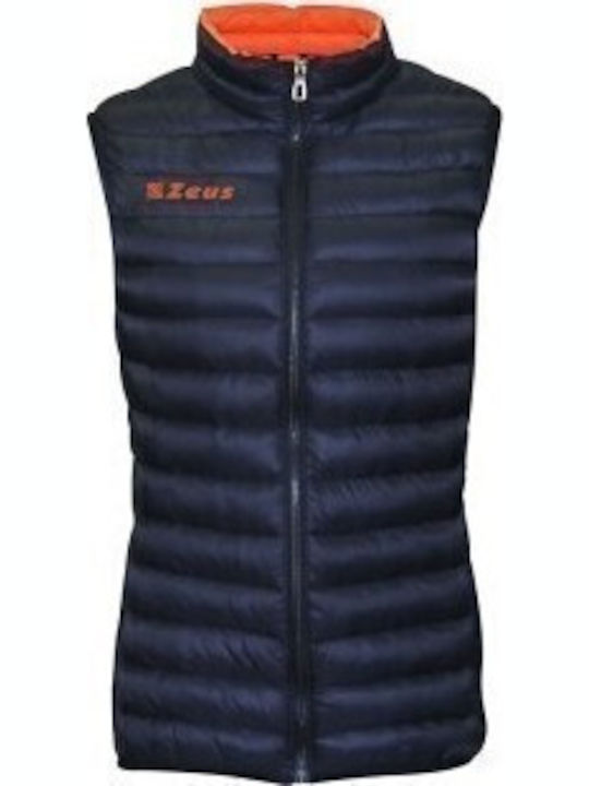 Smanicato Hercolano Αμάνικο Μπουφάν Puffer Μπλε
