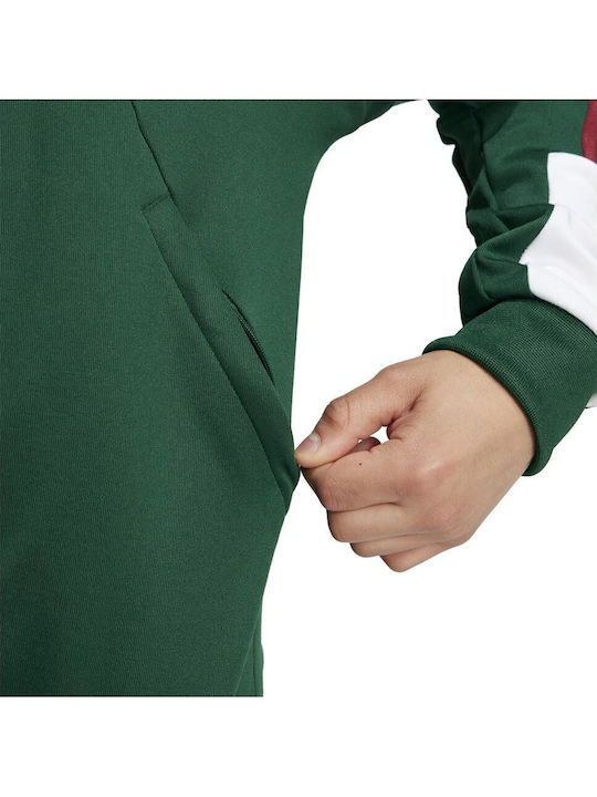 Athletic Kids Cardigan Cotton Green Tiro