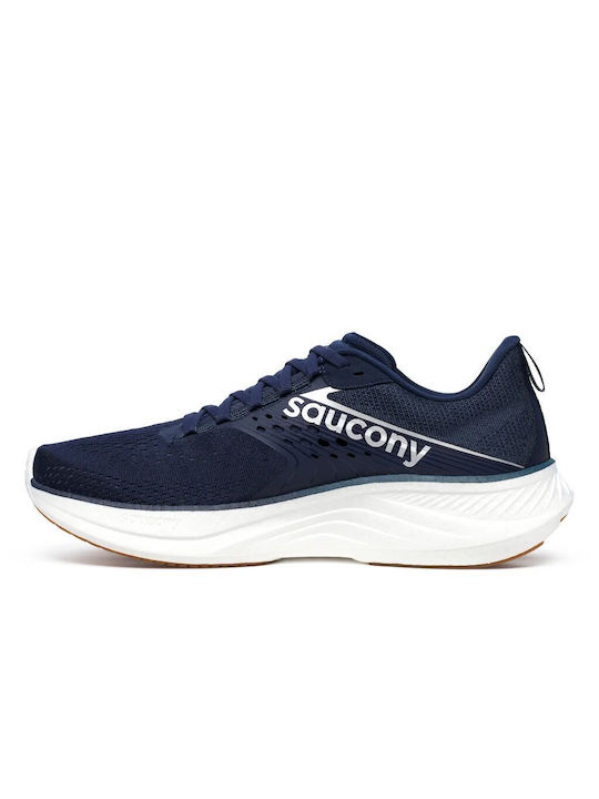 Saucony Ride 17 Ανδρικά Αθλητικά Παπούτσια Running Μπλε