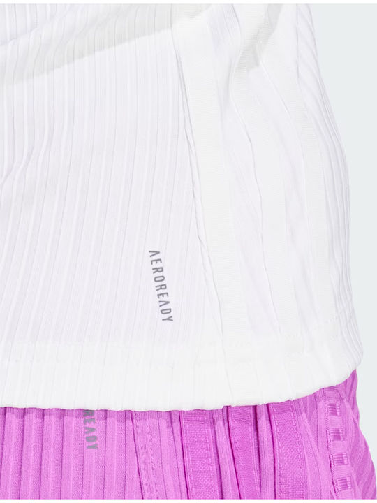 3-Stripes Γυναικεία Αθλητική Μπλούζα Αμάνικη Λευκό
