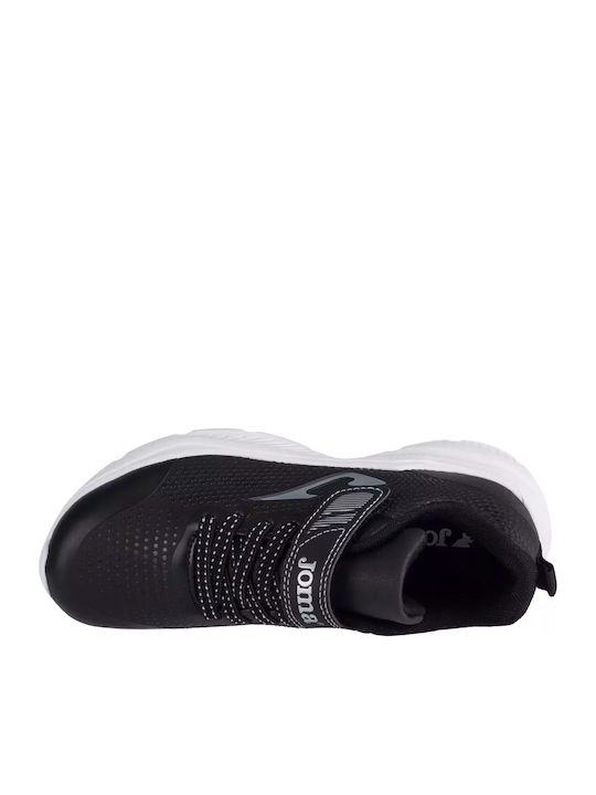 Horizon Jr Παιδικά Sneakers με Σκρατς Μαύρα
