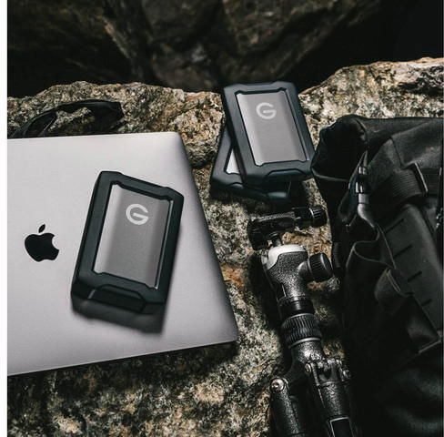 Sandisk G-DRIVE ArmorATD USB-C Εξωτερικός HDD 5TB 2.5" Γκρι