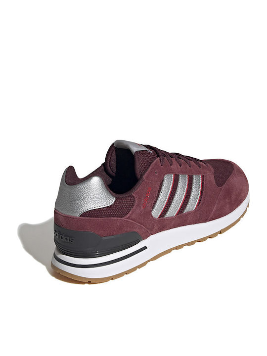 Run 80s Sneakers Burgundy