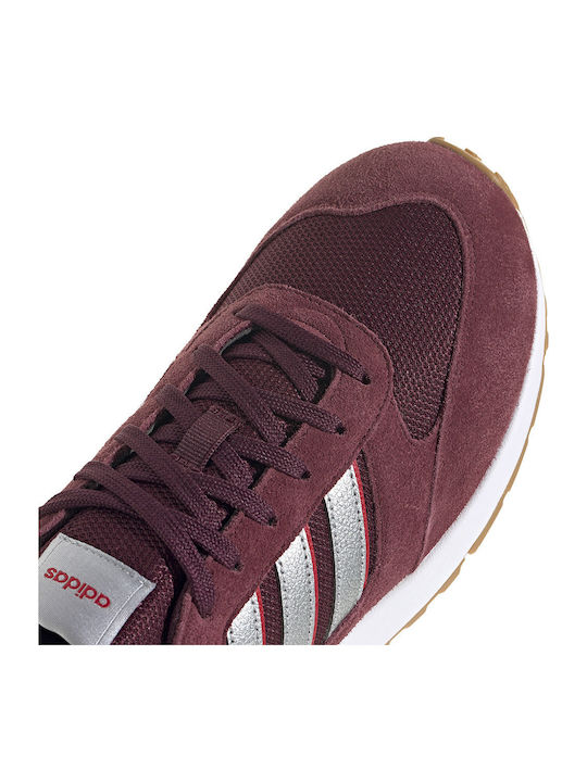 Run 80s Sneakers Burgundy