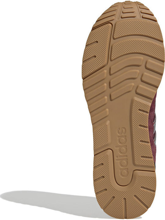 Run 80s Sneakers Burgundy