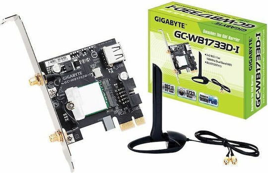 Gigabyte WB1733D-I (rev. 1.0) Wireless Card Wi‑Fi 5 (1733Mbps) PCI-e Card