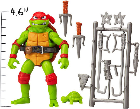 Φιγούρα Δράσης Raphael The Angry One Χελωνονιντζάκια Raphael για 4+ Ετών 10εκ.