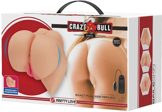 Crazy Bull Realistic Masturbator mit Vibration D-238754 1Stück