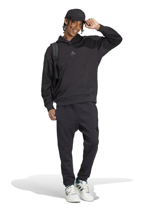 Sweatpants with Elastic Black