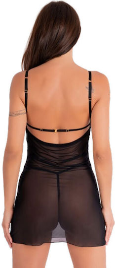 Livia Corsetti Chemise Σετ Sexy Babydoll Μαύρο