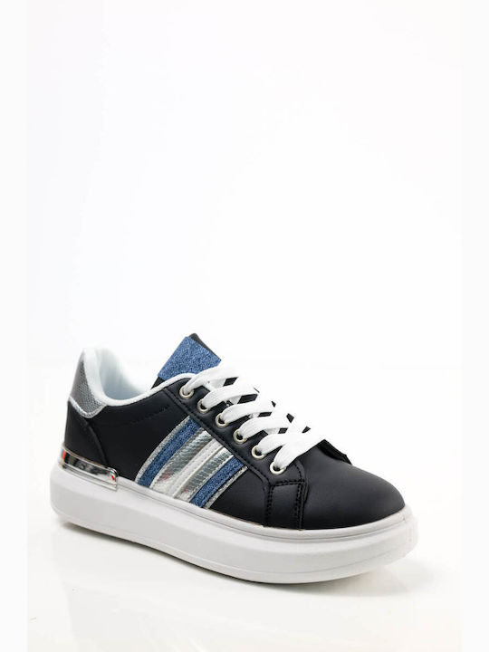 Ligglo Damen Sneakers Black / Silver