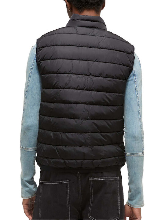 Refrigiwear Men's Sleeveless Puffer Jacket Black