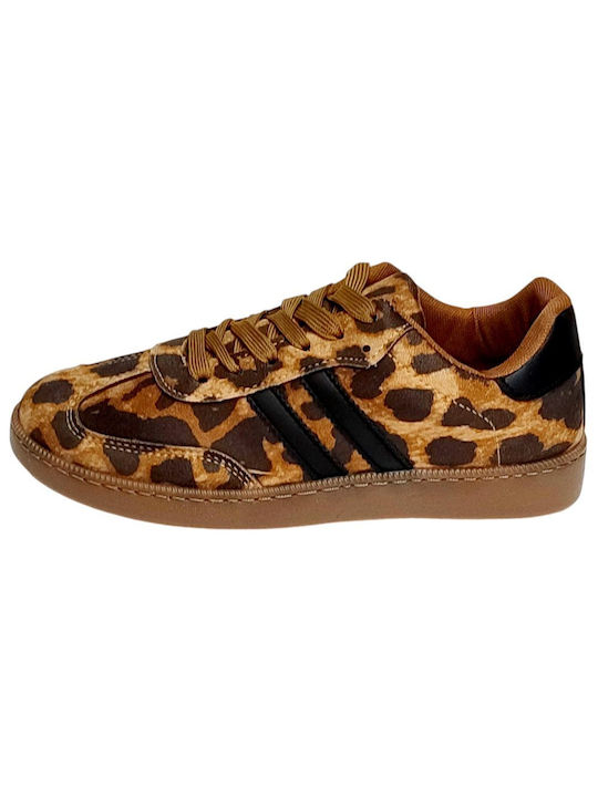 Plato Damen Sneakers Leopard