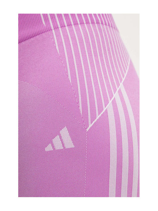 Training Γυναικείο Cropped Κολάν Μωβ