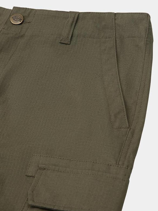 Millerville Ανδρικό Παντελόνι Cargo Regular Fit Πράσινο Χακί