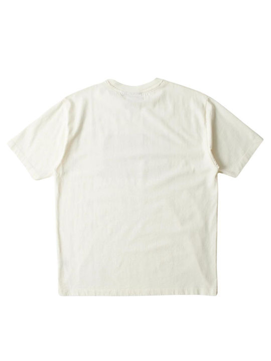 Parra T-shirt Bărbătesc cu Mânecă Scurtă Off White