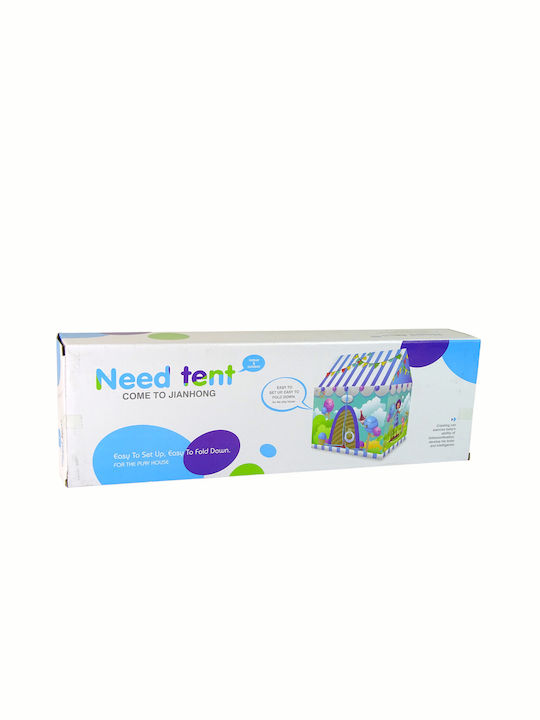 Lean Toys Παιδική Σκηνή Κάστρο Μπλε για 3 χρονών και άνω