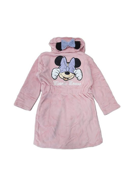 Disney Baby Bademantel Kapuzen Pink