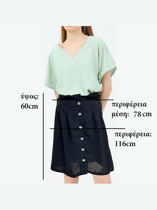 Bode Skirt Black