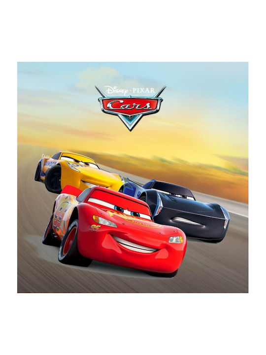 Disney Laveta Pentru Bebelusi Cars Galben 30x30cm