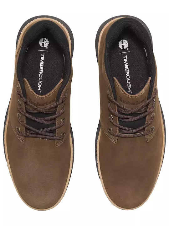 Hudson Road Mid Lace Up Tabac Brown Men's Boots Anatomical