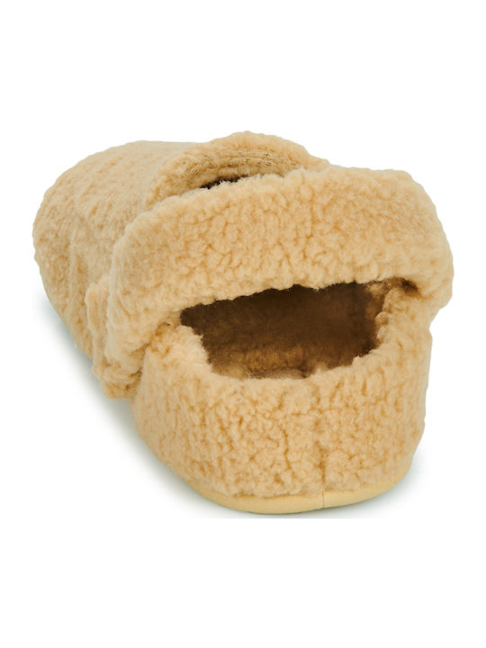 Classic Cozzzy Closed Women's Slippers Beige