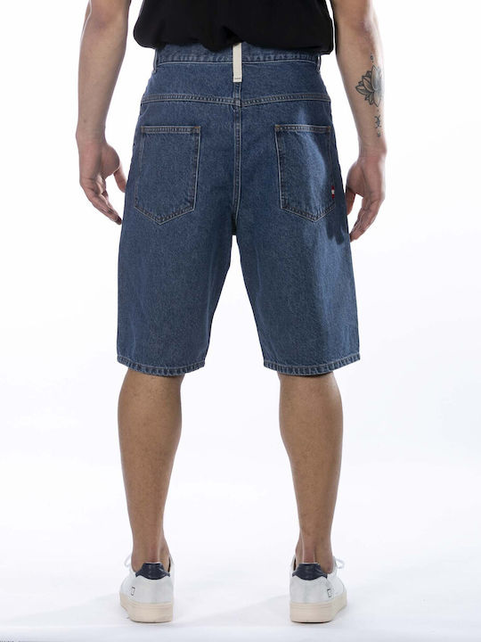 Amish Men's Shorts Jeans Stone Blue