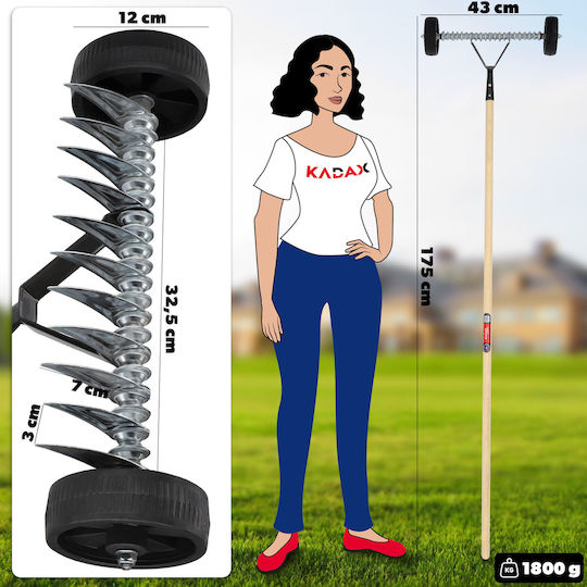 Kadax 146450 Furcă de grădină cu aerisire