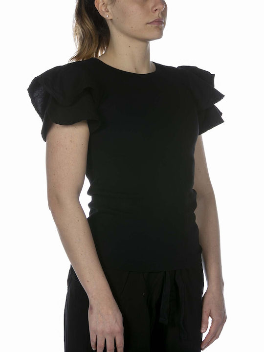 Deha Damen T-shirt Black