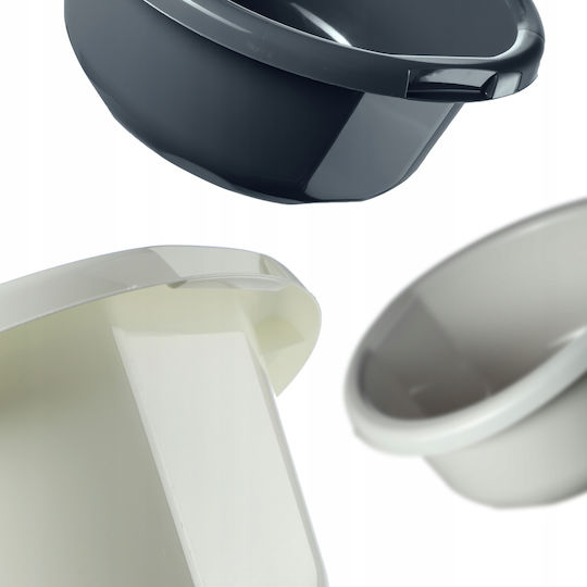 Kadax Basin Round Capacity 8lt Gray