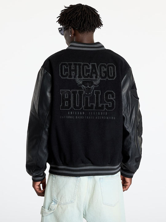 New Era College Jacket Black