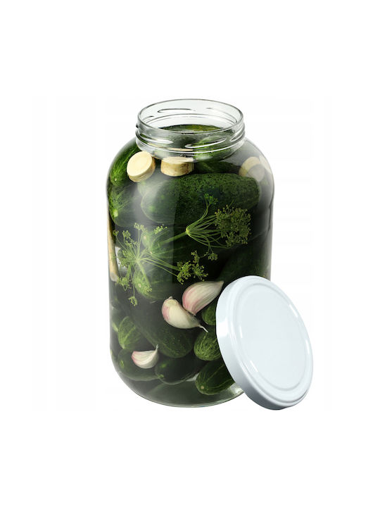 Kadax Vaza Uz General cu capac Sticlă Transparent 4000ml