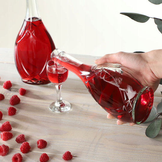 Kadax Set 6 Bucăți Vaze Utilizare Generală cu Plută Sticlă Transparentă 500ml 6 Bucăți