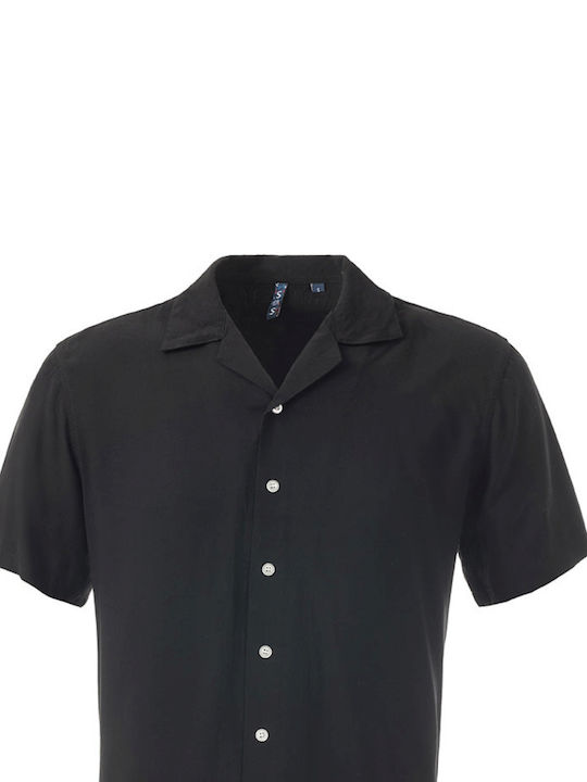 Sos Men's Shirt Short Sleeve Black