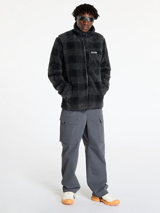 Winter Pass Ανδρική Ζακέτα Fleece Black
