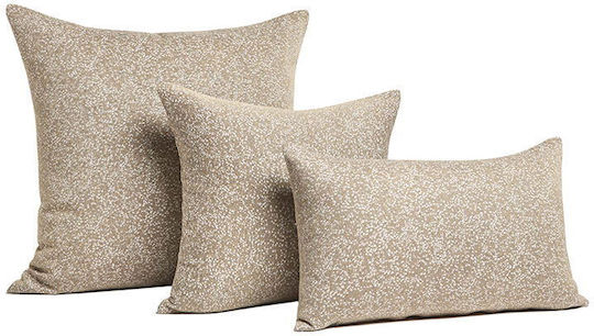 Bed&Bath Μαξιλαροθήκη Μπεζ 57x57εκ.