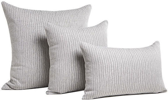 Bed&Bath Μαξιλαροθήκη Silver 57x57εκ.