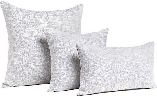 Bed&Bath Μαξιλαροθήκη Λευκή 57x57εκ.