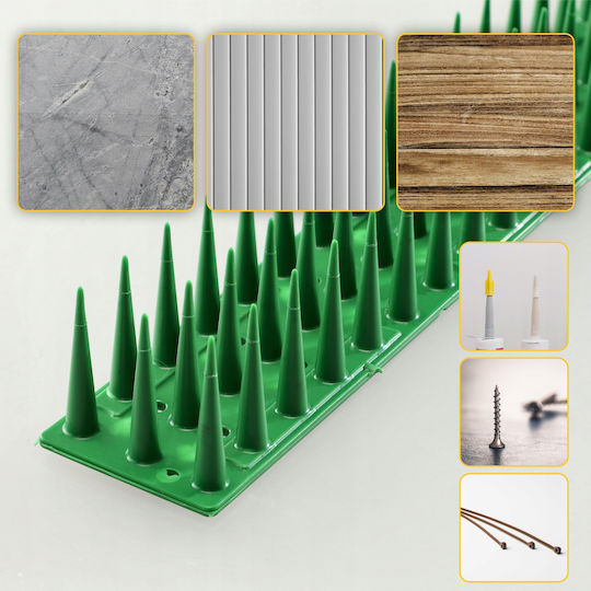 Kadax Repellent Spikes Birds / Cats 0.51x0.035m