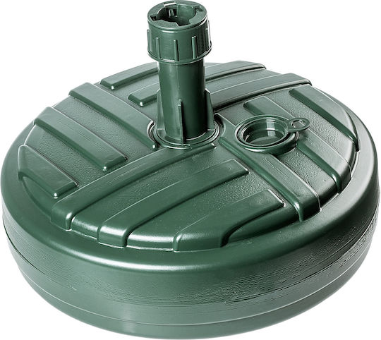 Kadax Βάση Ομπρέλας Πλαστική Green 39x39cm