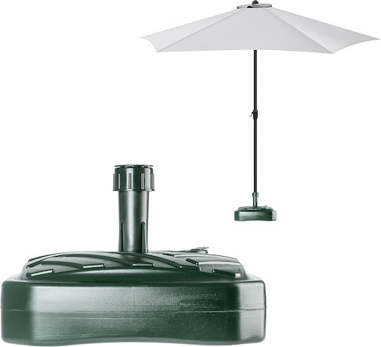 Kadax Stand de umbrelă din Plastic în Culoare Verde 39x39cm