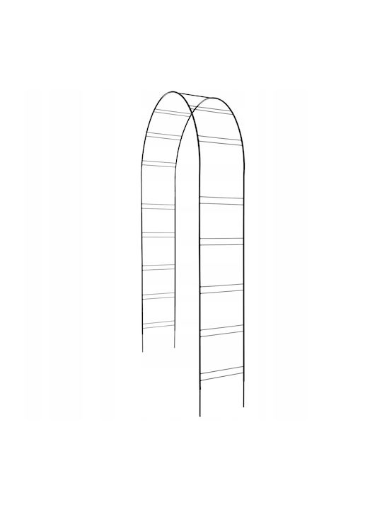 Arch de Grădină în Culoare Negru 1buc